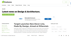Desktop Screenshot of freshome.com